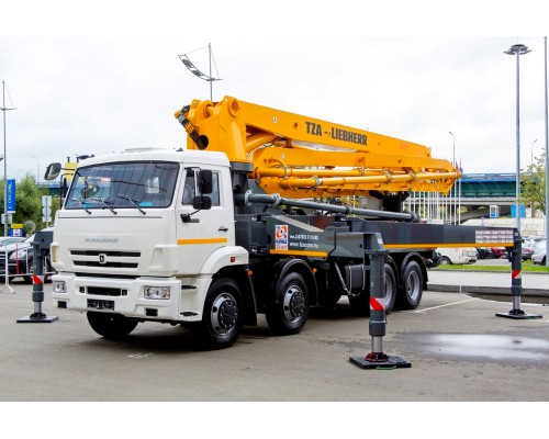 Автобетононасос КАМАЗ Liebherr 35м