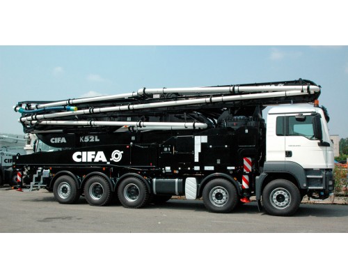 Автобетононасос Mercedes CIFA K52L 38м Автобетононасос Mercedes CIFA K52L 38м