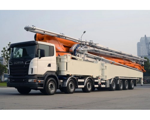 Автобетононасос Scania 50м Автобетононасос Scania 50м