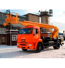 Автовышка КАМАЗ 22м