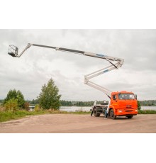 Автовышка КАМАЗ 40м