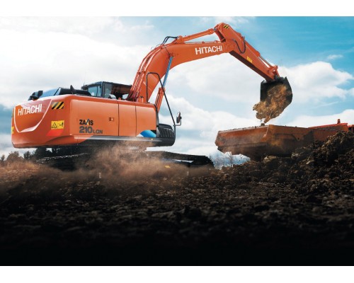 Гусеничный экскаватор Hitachi ZX210LCN Гусеничный экскаватор Hitachi ZX210LCN