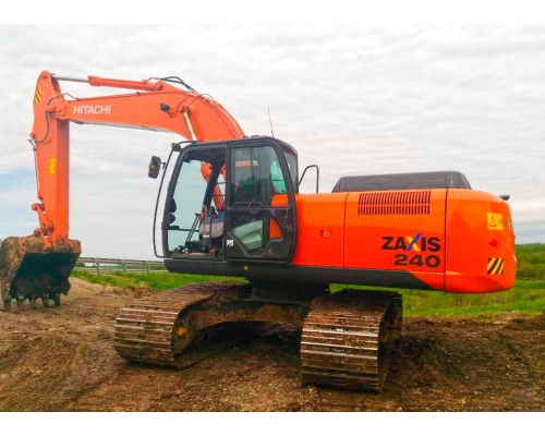 Гусеничный экскаватор Hitachi ZX240 Гусеничный экскаватор Hitachi ZX240