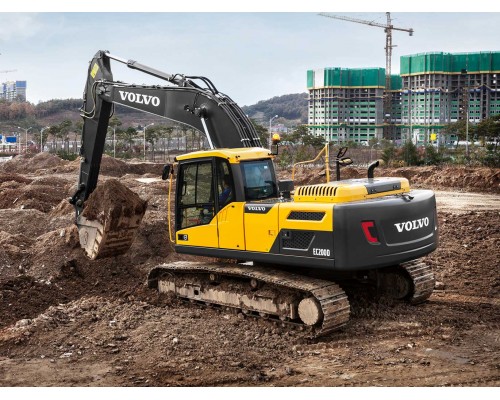 Гусеничный экскаватор Volvo EC200D Гусеничный экскаватор Volvo EC200D