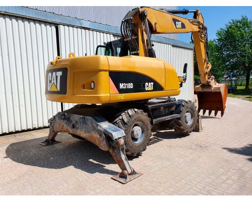 Колесный экскаватор Cat M318D Колесный экскаватор Cat M318D
