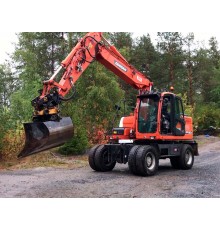 Колесный экскаватор Doosan DX160X