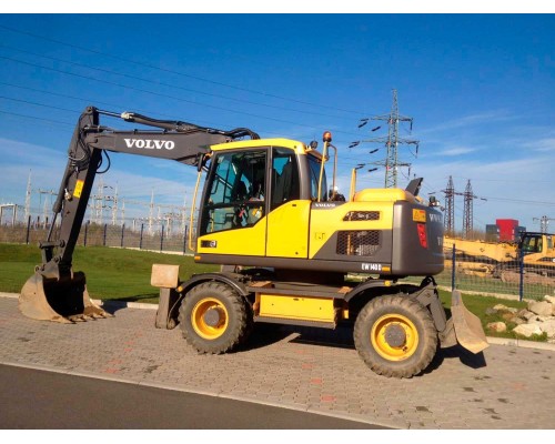 Колесный экскаватор Volvo EW140D Колесный экскаватор Volvo EW140D