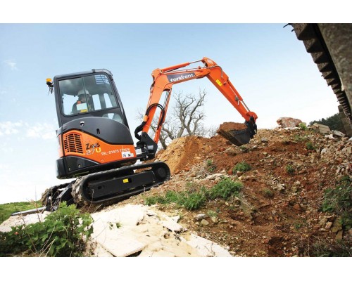 Мини-экскаватор Hitachi ZX27U Мини-экскаватор Hitachi ZX27U