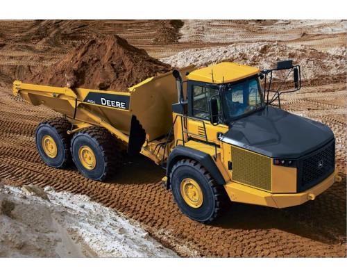 Cамосвал cочлененный John Deere 410E Cамосвал cочлененный John Deere 410E